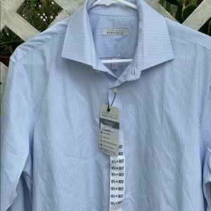 Perry Ellis | Shirts | Perry Ellis Portfolio Ls Dress Shirt Nwt | Poshmark